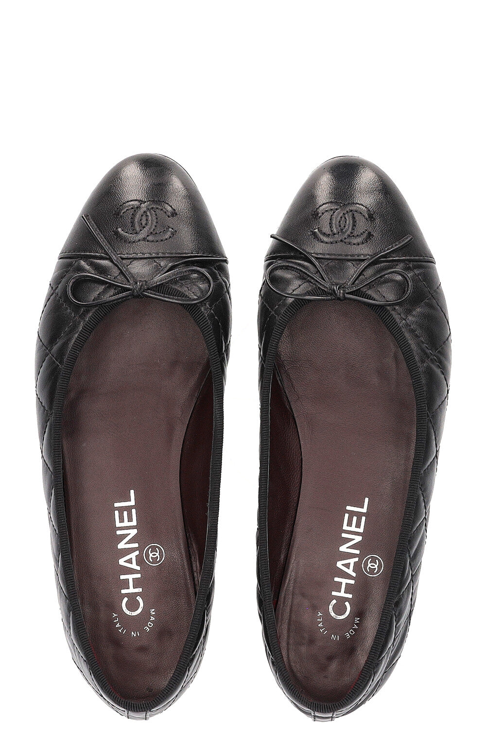CHANEL Quilted Ballerinas