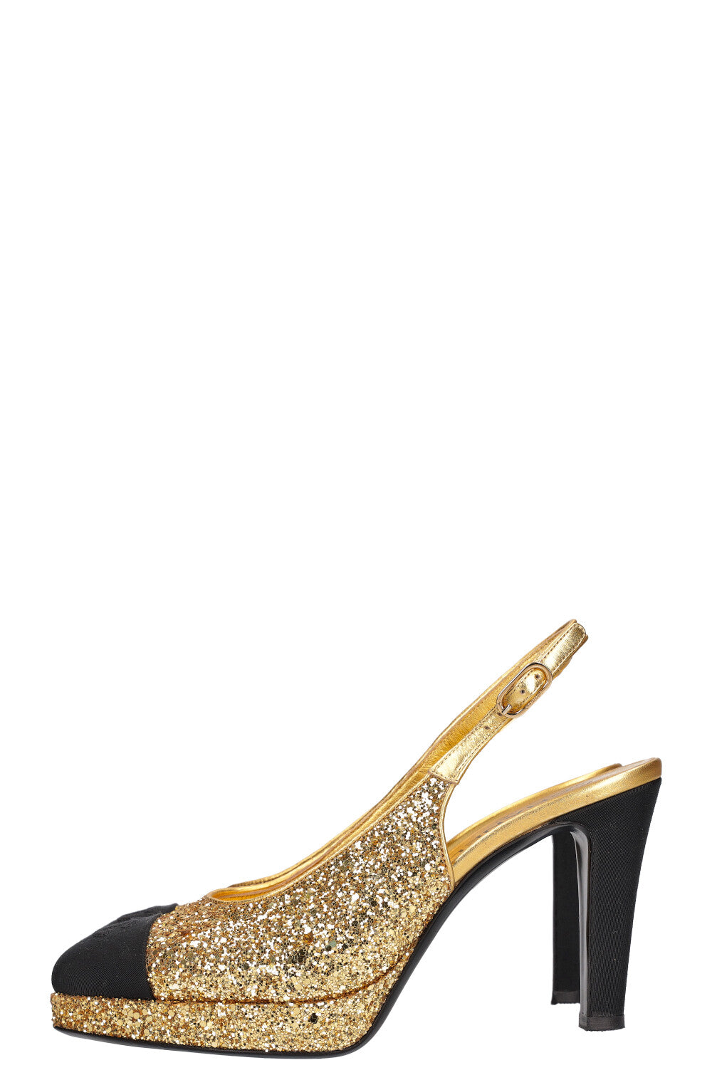 CHANEL Platform Slingbacks