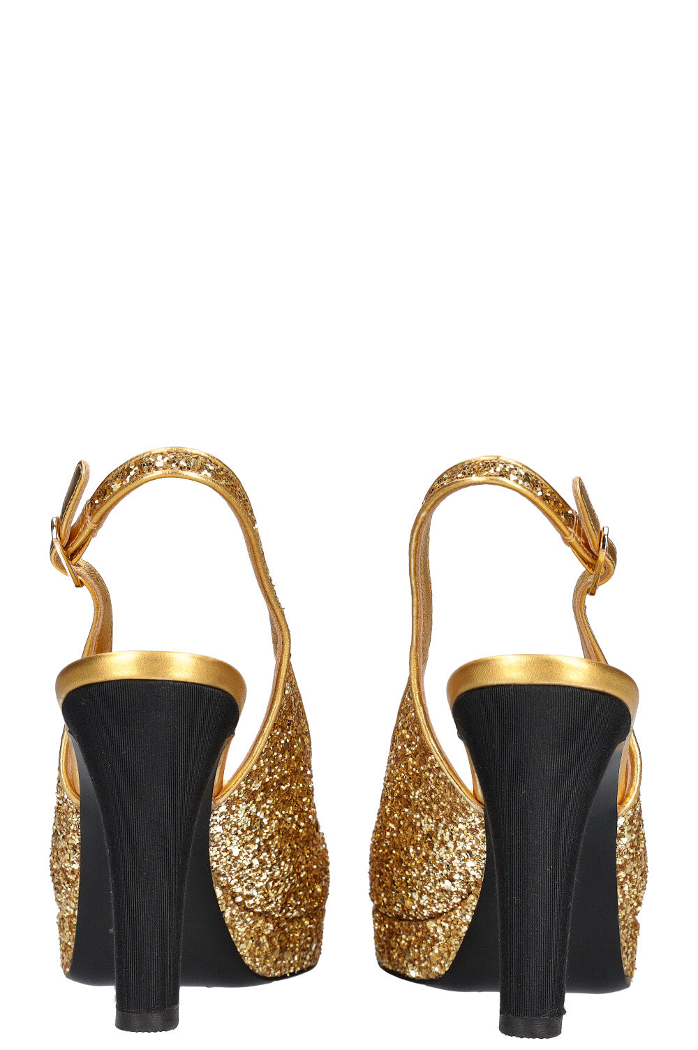 CHANEL Platform Slingbacks