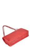CHANEL Up in the Air Flap Bag Perforated Leather Red