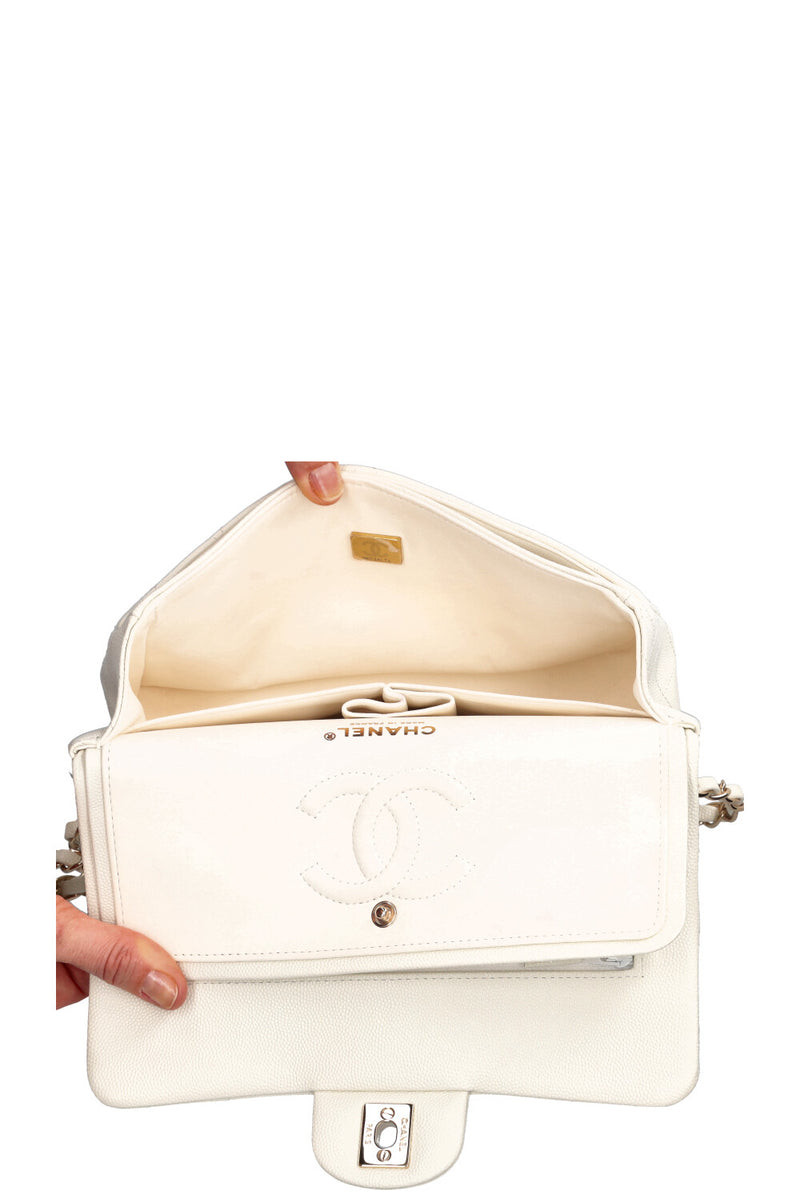 CHANEL Double Flap Bag Small Caviar 2021