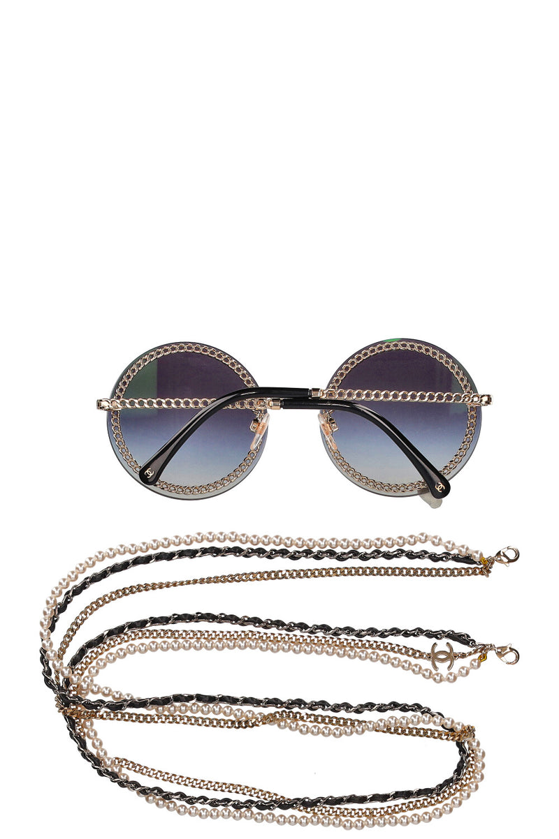 Sunglasses Chanel Metallic in Metal  32327913