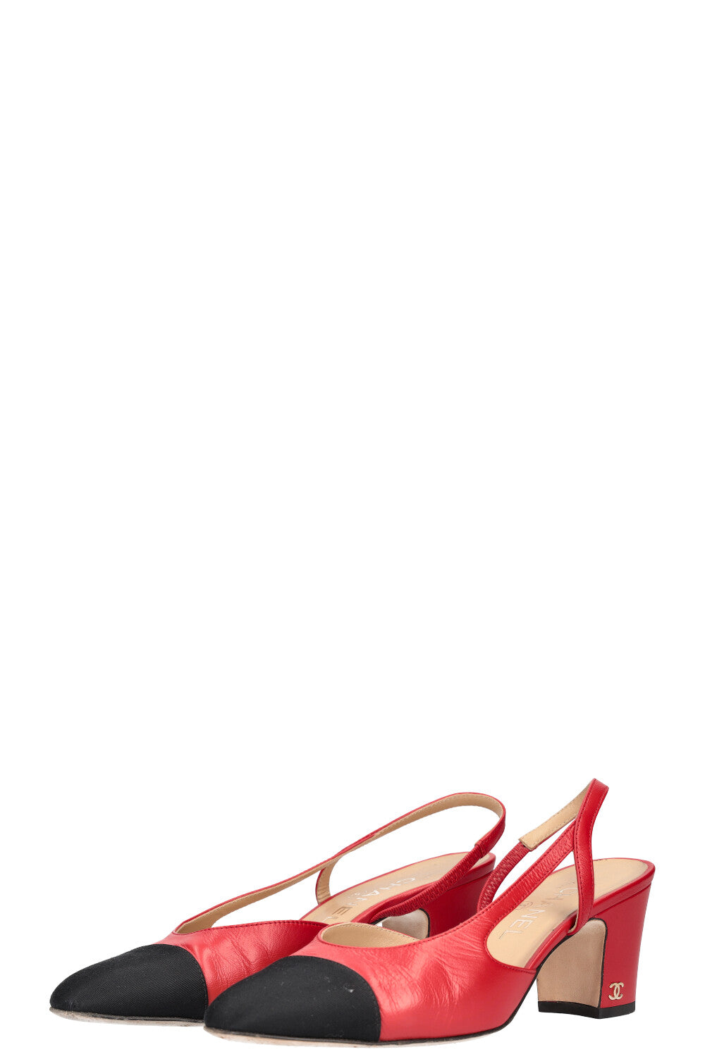 Escarpin a bride shop chanel
