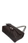CHANEL 2.55 Single Flap Bag Caviar Brown