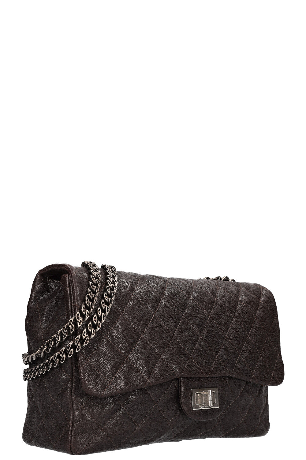 CHANEL 2.55 Single Flap Bag Caviar Brown – REAWAKE