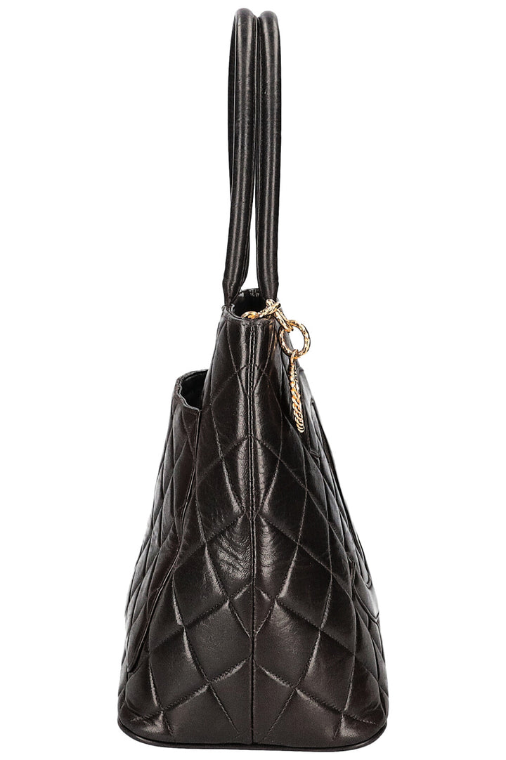CHANEL Medallion Tote Bag Black