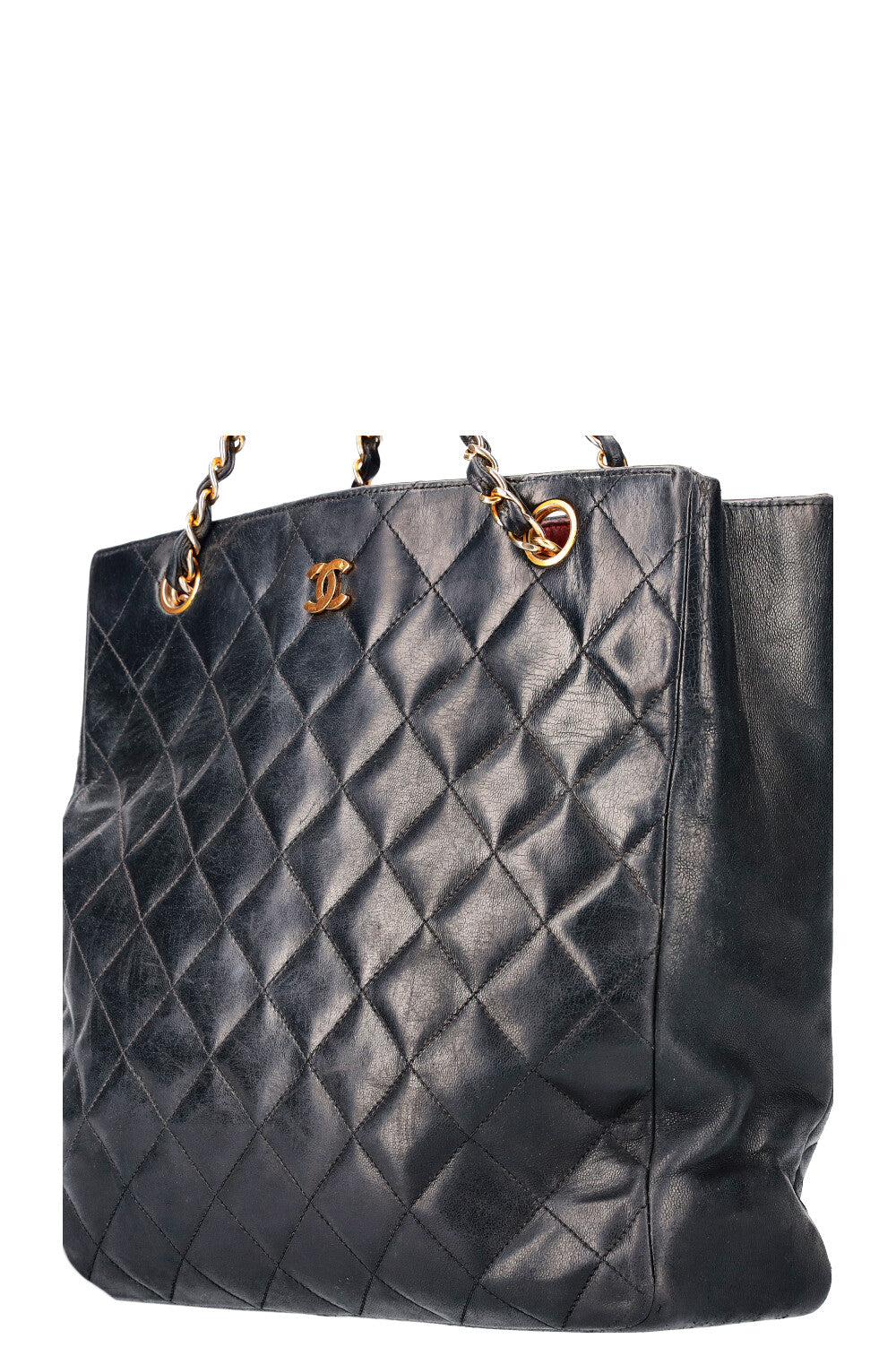 CHANEL Vintage Quilted Shopper 1986-88