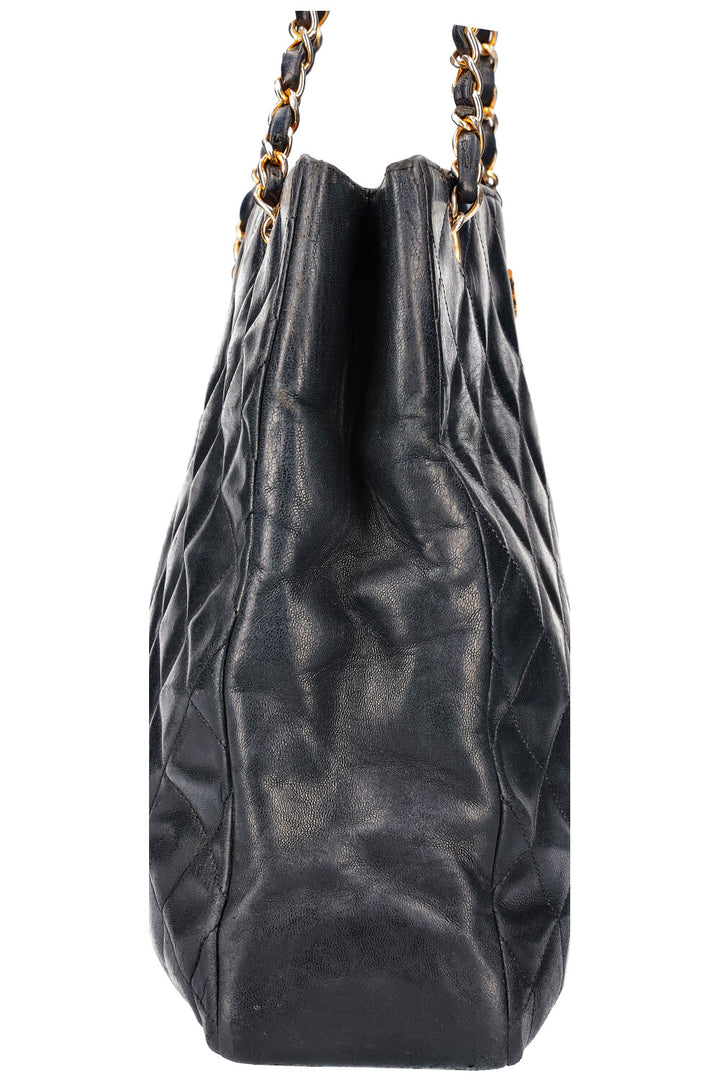 CHANEL Vintage Quilted Shopper 1986-88
