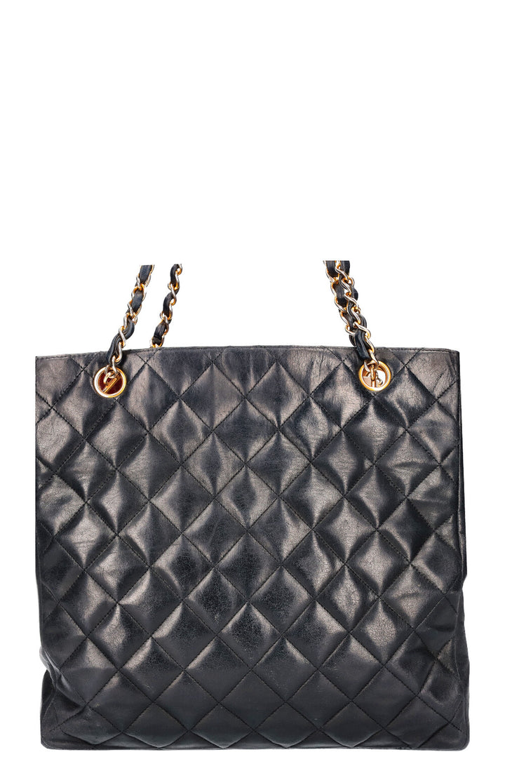 CHANEL Vintage Quilted Shopper 1986-88