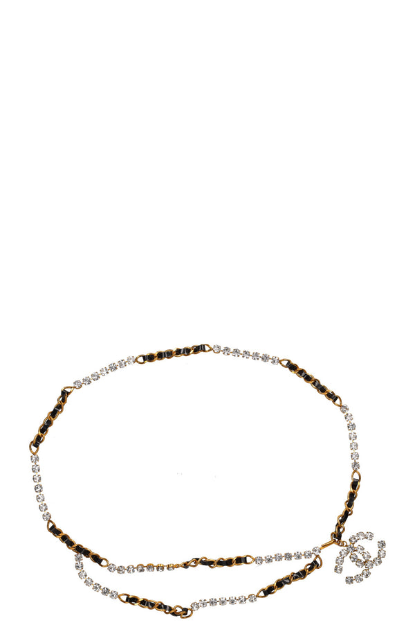 CHANEL Ceinture Chaîne et Cristaux 95 Printemps