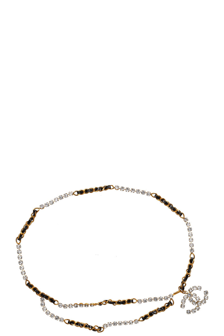 CHANEL Ceinture Chaîne et Cristaux 95 Printemps