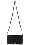 CHANEL Vintage Mini Full Flap Bag Black