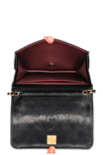 CHANEL Vintage Mini Full Flap Bag Black