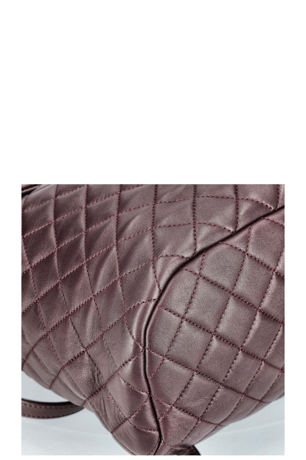 CHANEL Urban Spirit Backpack Aubergine