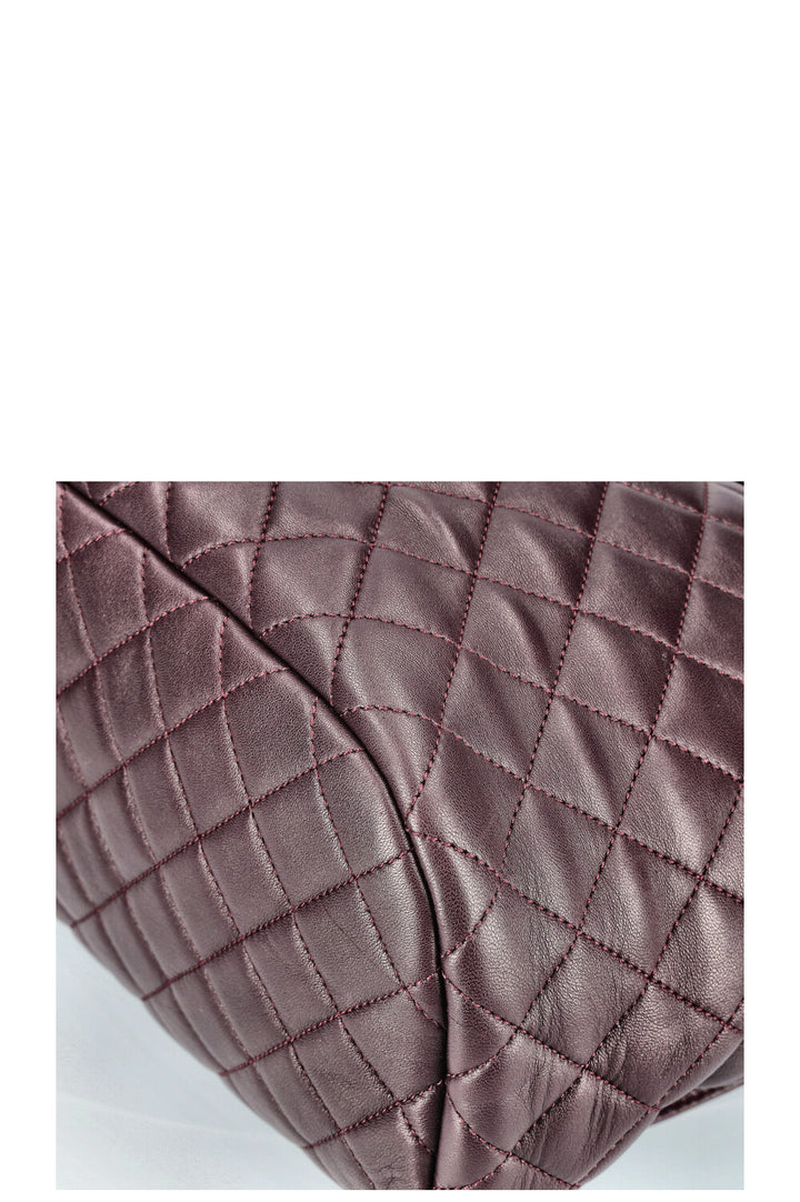 CHANEL Urban Spirit Backpack Aubergine