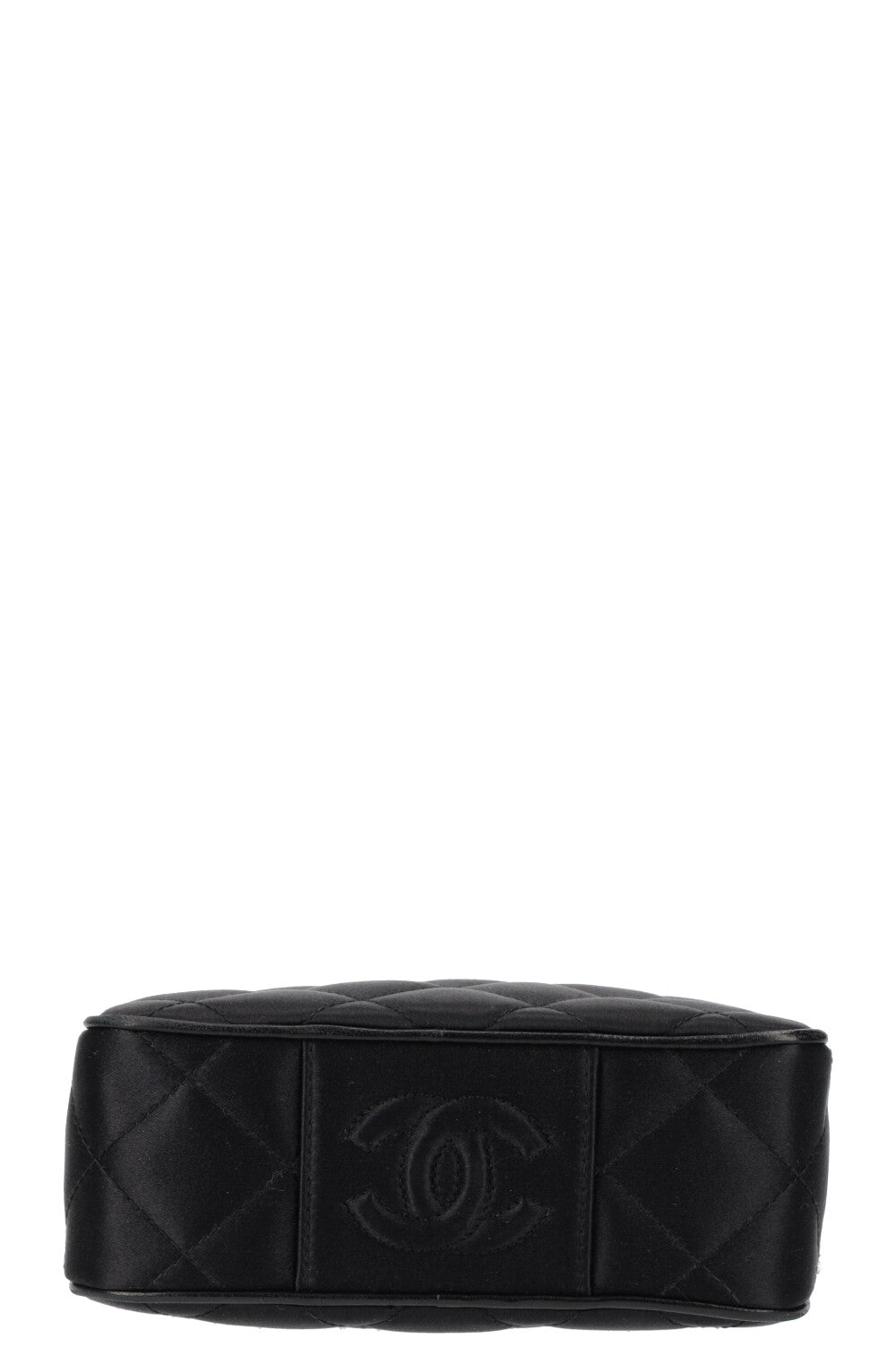 CHANEL Mini Camera Bag Satin Black