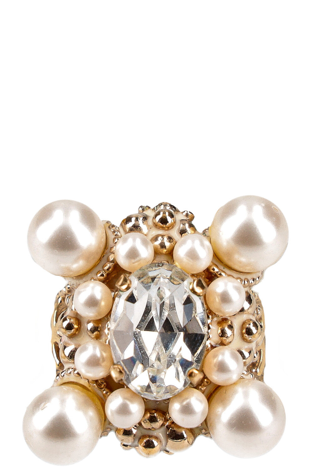 CHANEL Cocktail Ring Pearls 03