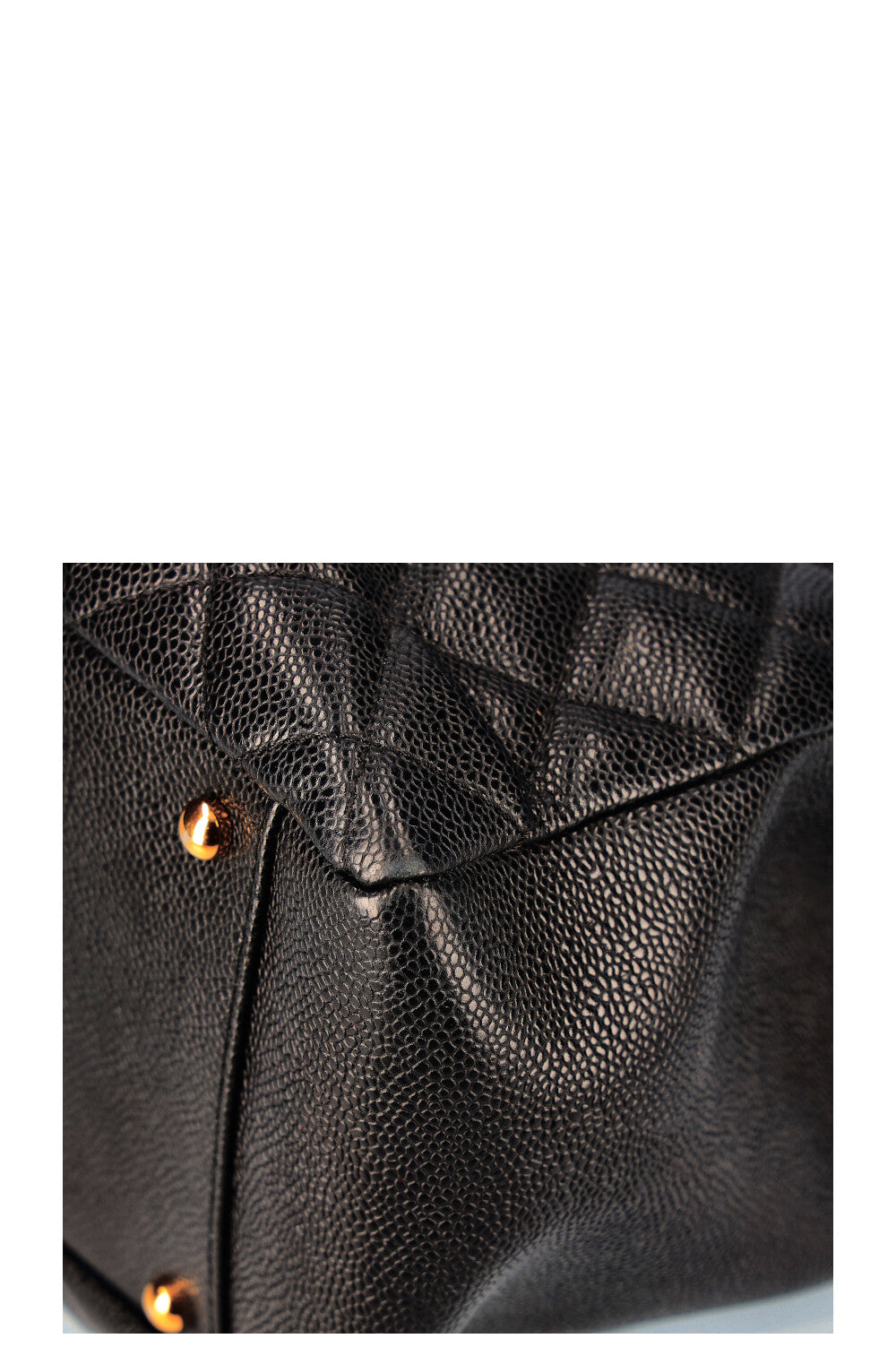 CHANEL GST XL Caviar Black