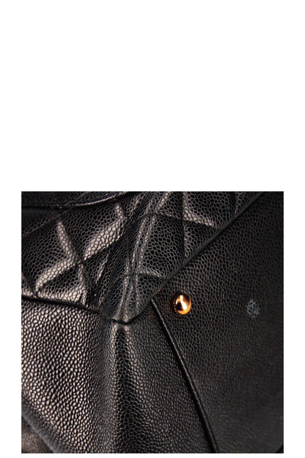 CHANEL GST XL Caviar Black