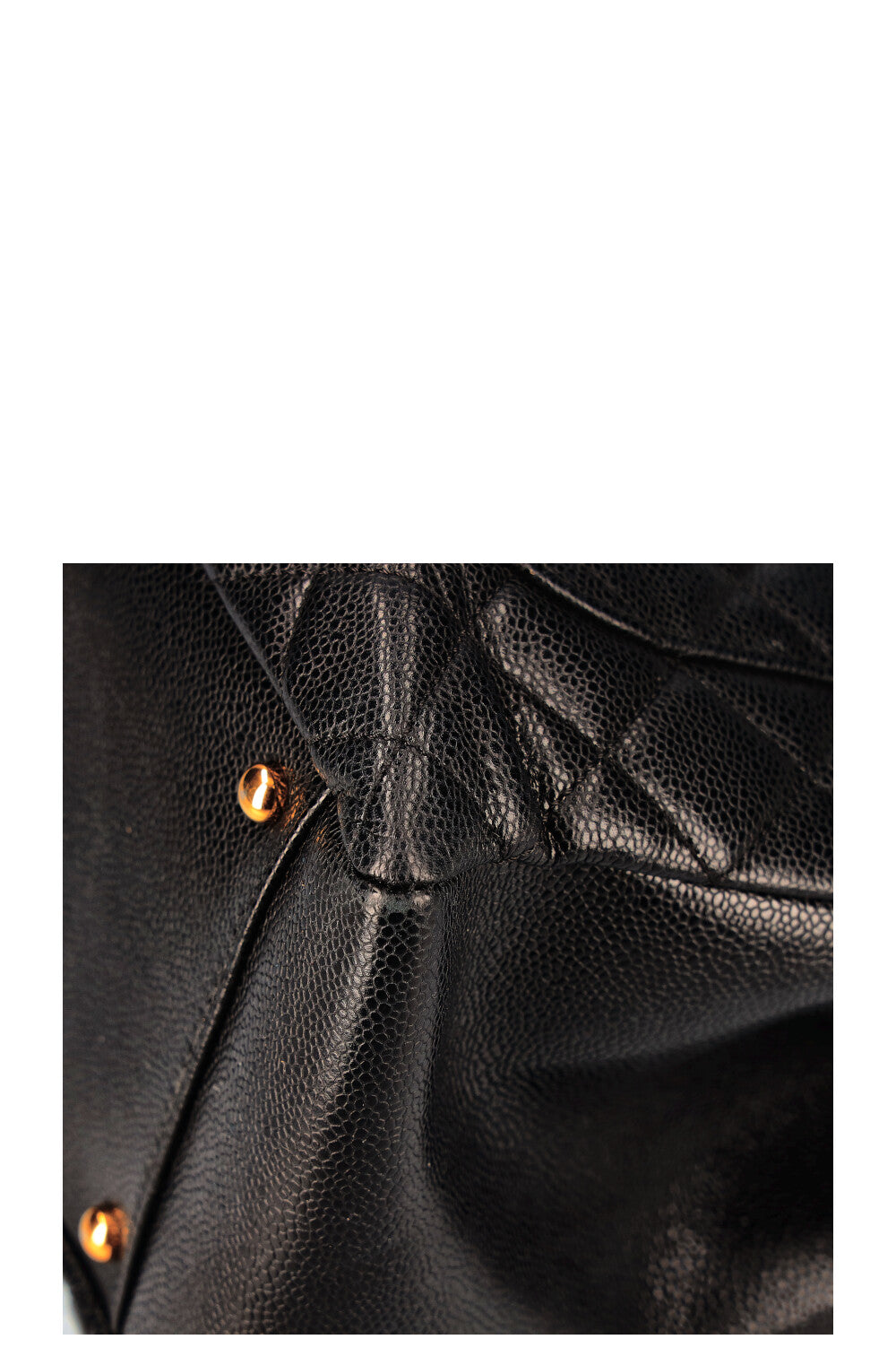 CHANEL GST XL Caviar Black