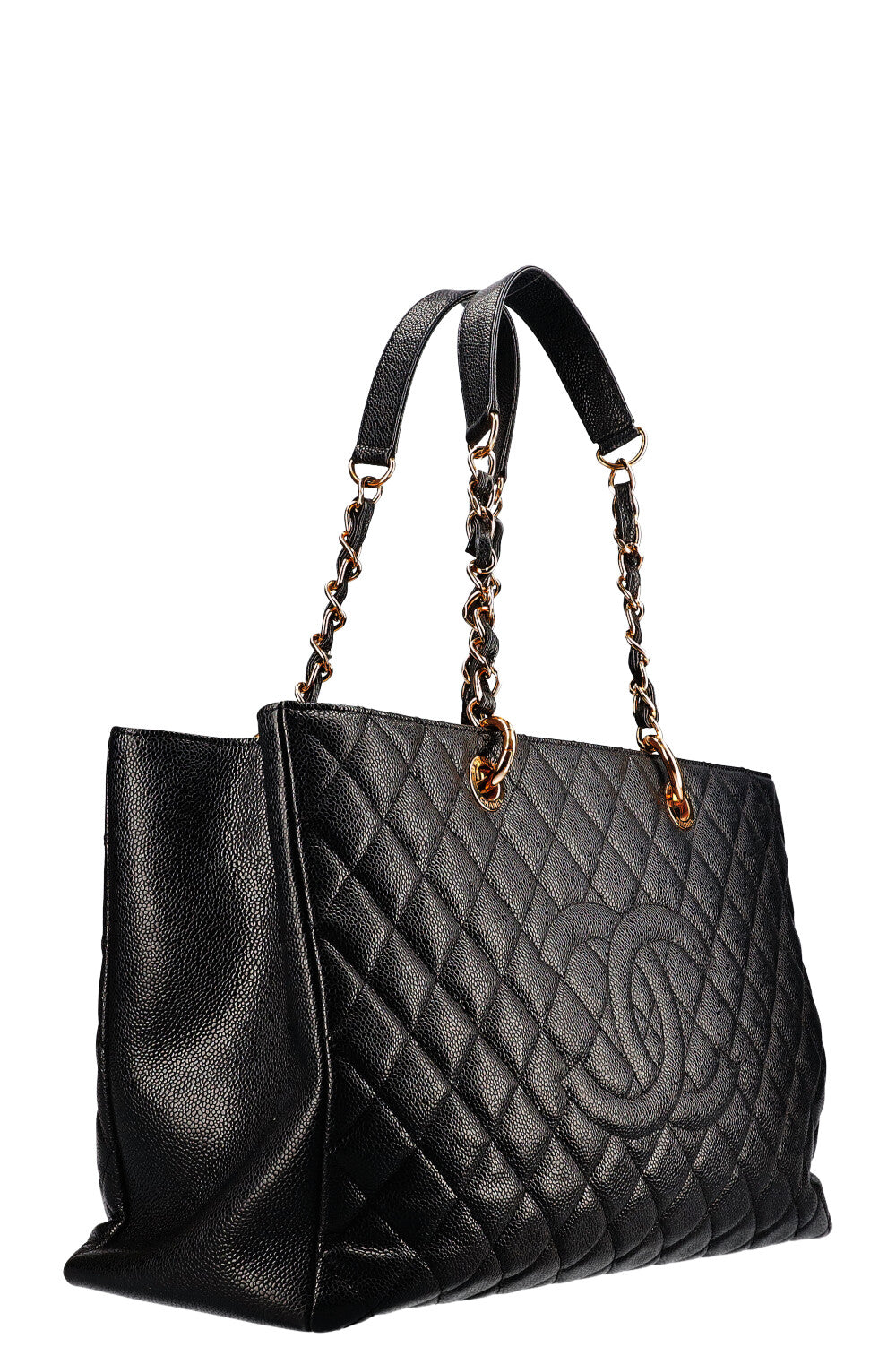 CHANEL GST XL Caviar Black