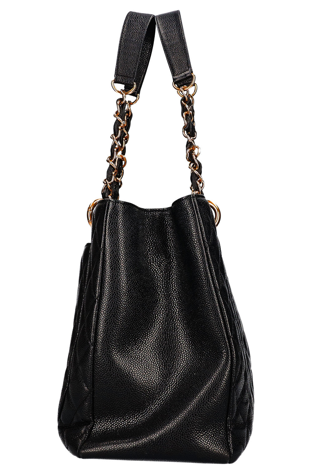 CHANEL GST XL Caviar Black