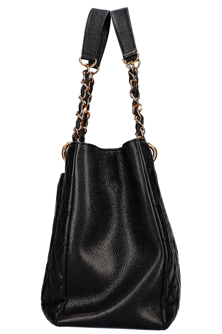 CHANEL GST XL Caviar Black
