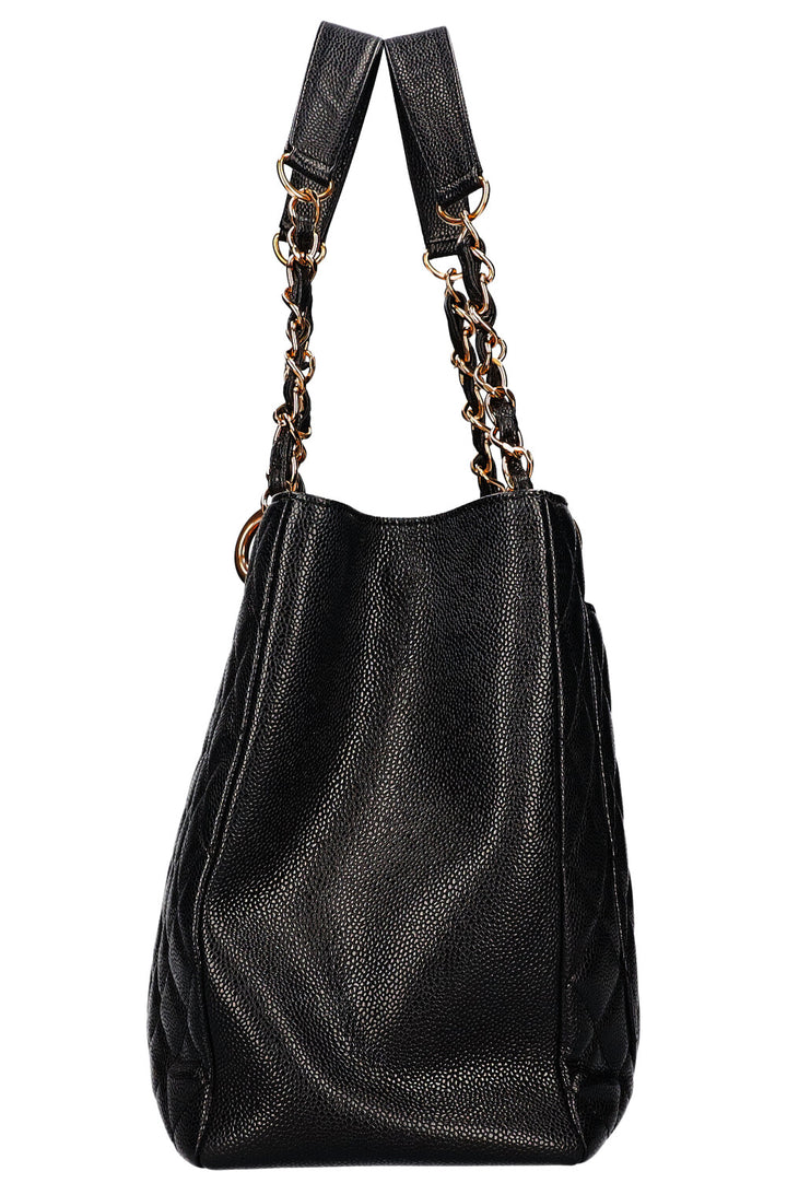CHANEL GST XL Caviar Black