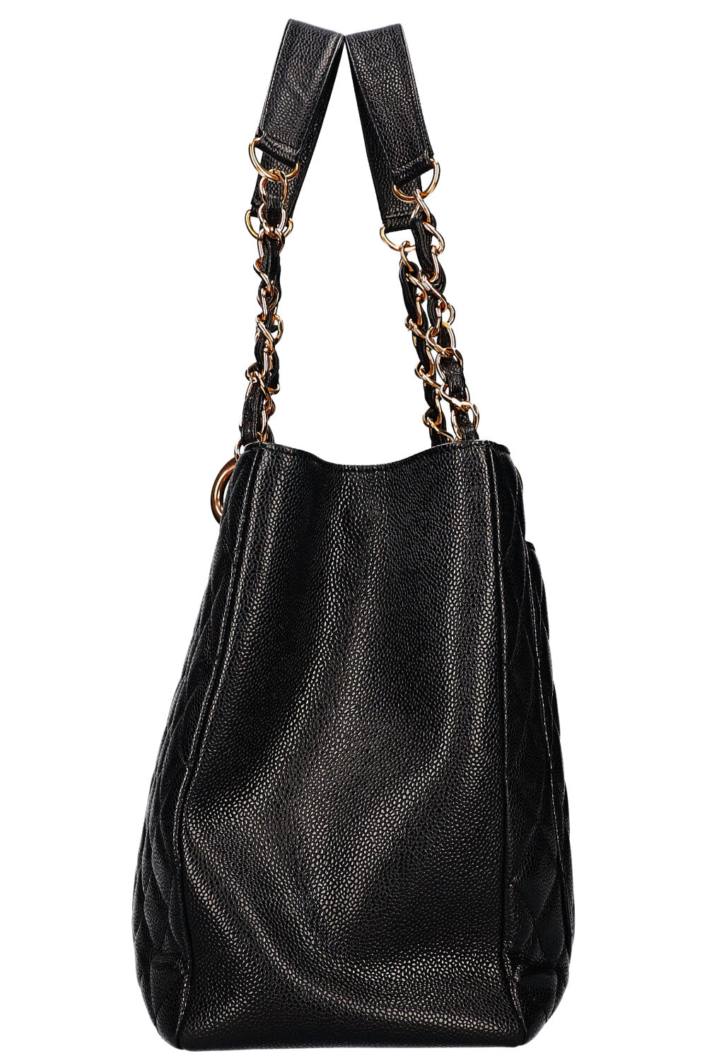 CHANEL GST XL Caviar Black