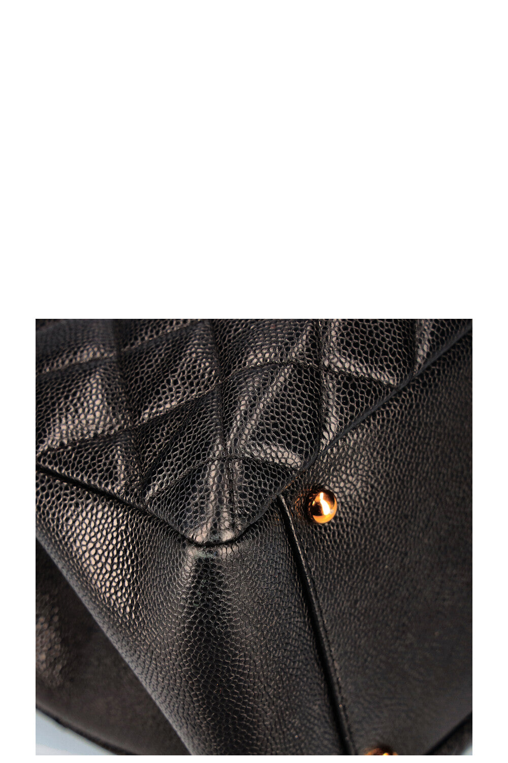 CHANEL GST XL Caviar Black