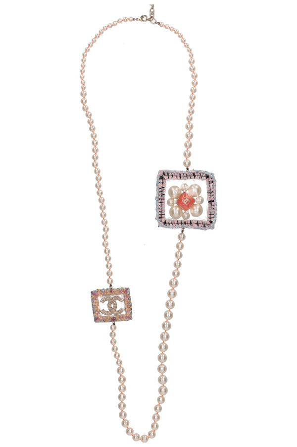 Chanel Pearl Necklace SS 2014