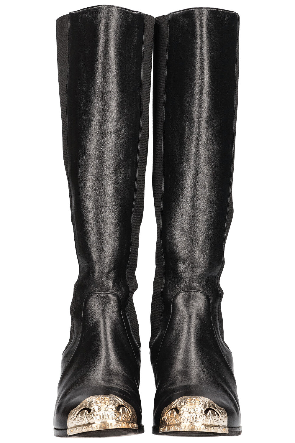 CHANEL Bottes Paris Dallas Noir