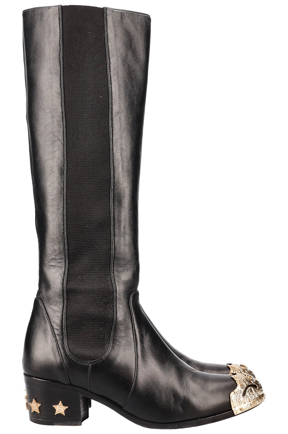 CHANEL Paris Dallas Boots Black