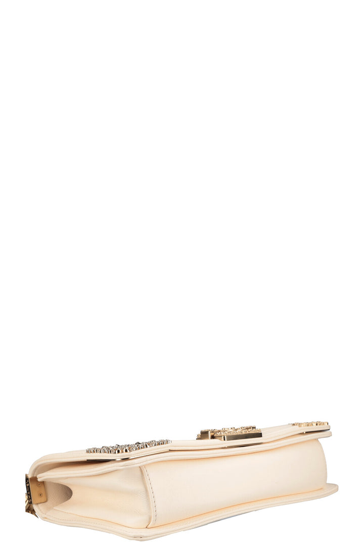 CHANEL Medium Boy Bag Ivory