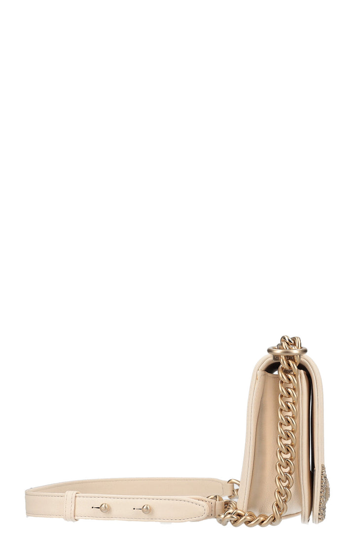CHANEL Medium Boy Bag Ivory