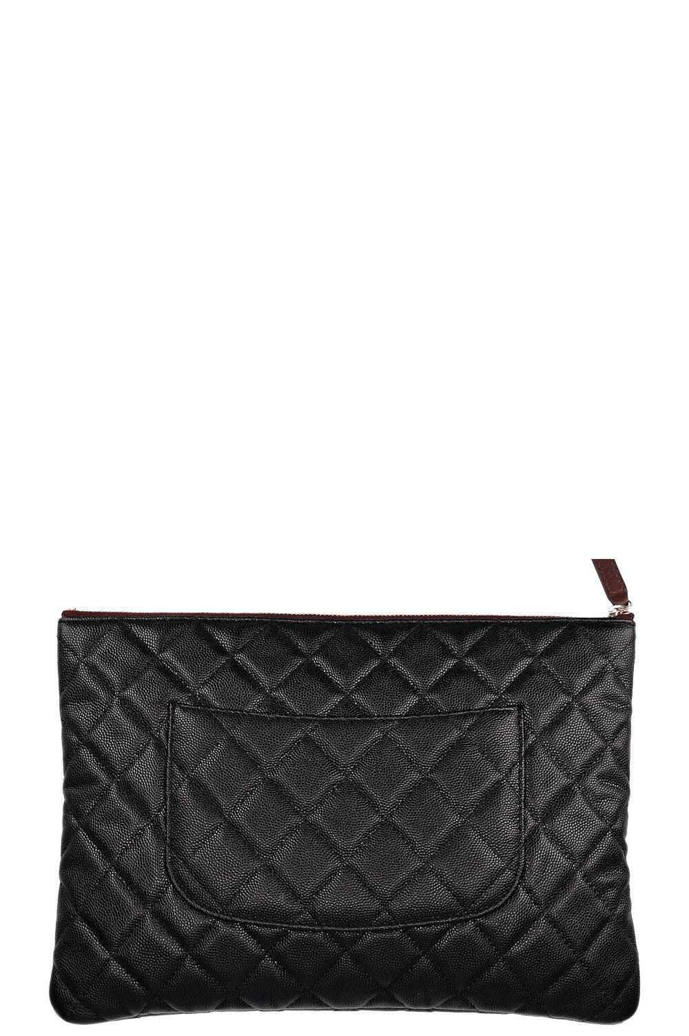 CHANEL Timeless Pochette Black Caviar