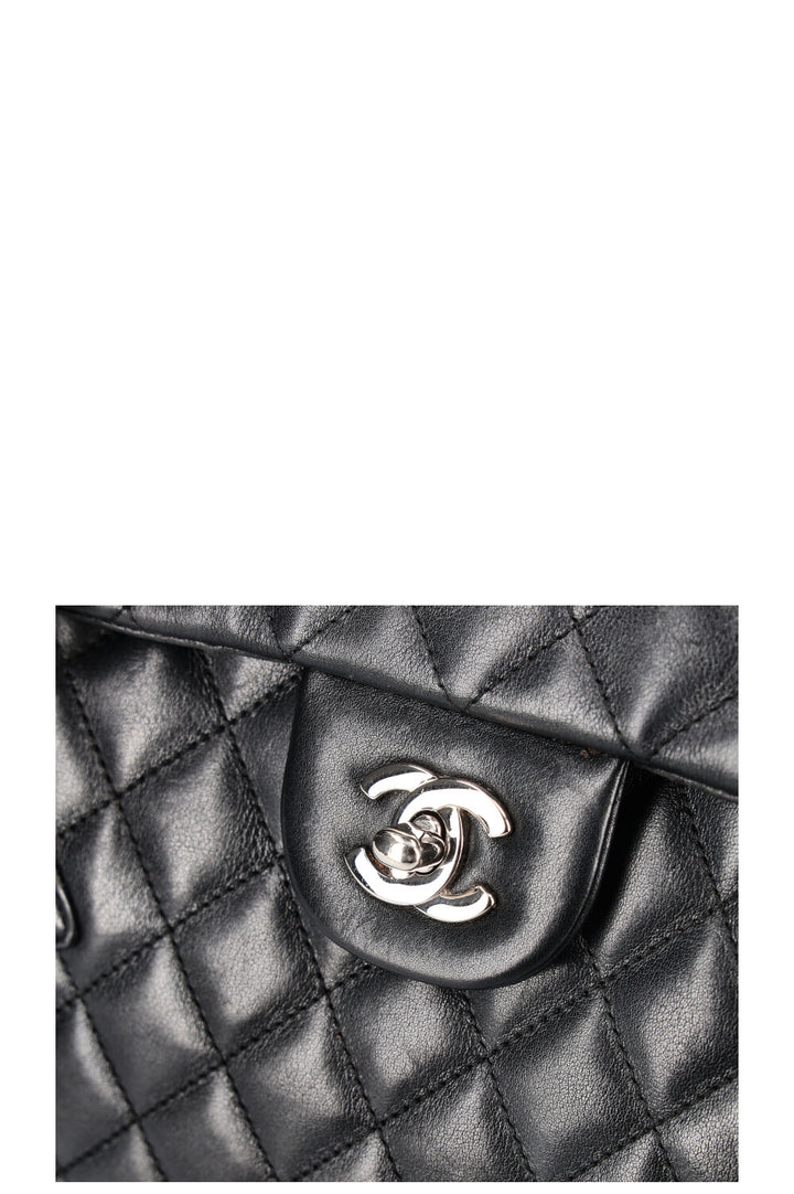 CHANEL Cambon Flap Tote Bag Black