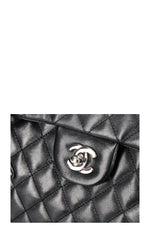 CHANEL Cambon Flap Tote Bag Black