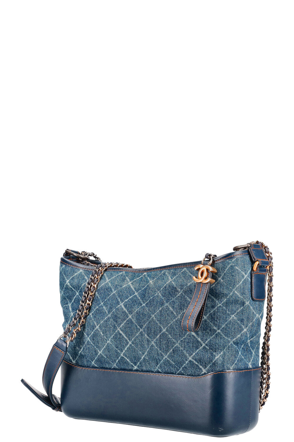 Chanel gabrielle bag blue hotsell