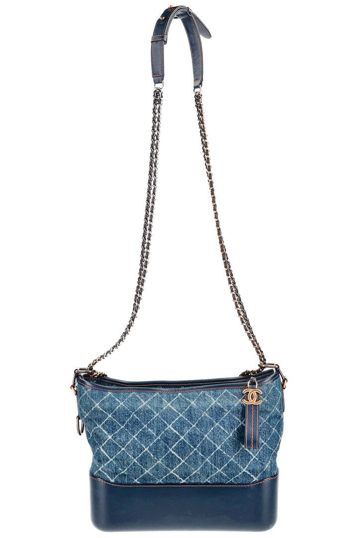 CHANEL Gabrielle Medium Denim Blue