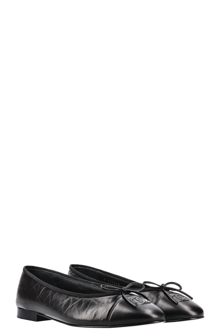 CHANEL Classic Ballerinas Black