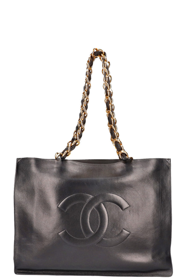 CHANEL Shopping Tote Black