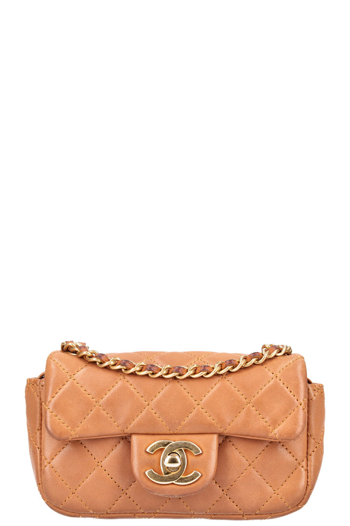 CHANEL Cruise Charm Micro Single Flap Bag