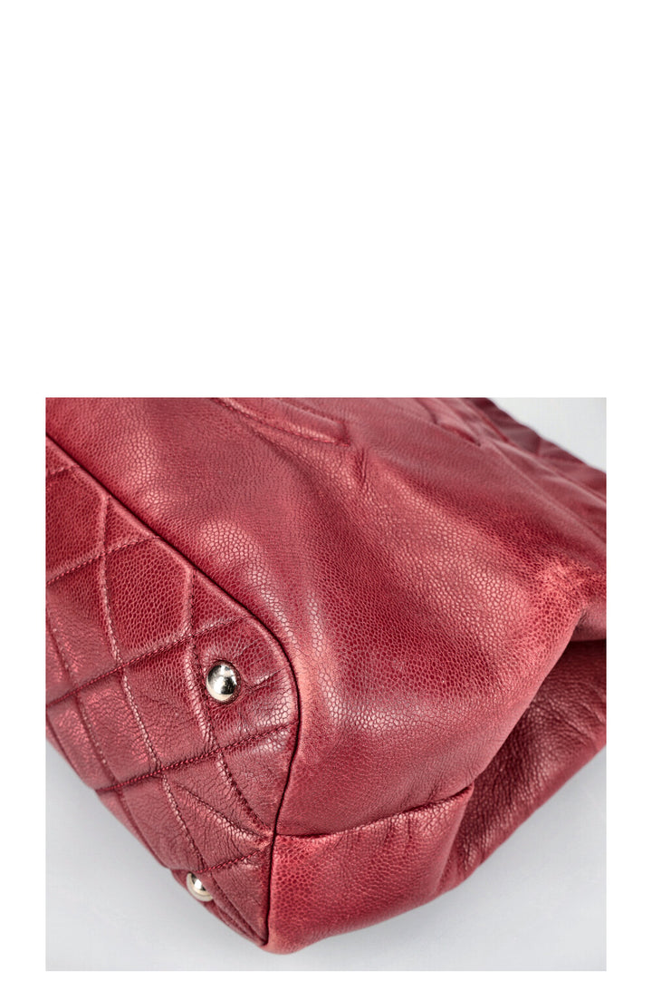 CHANEL Timeless CC Cabas Souple Bordeaux