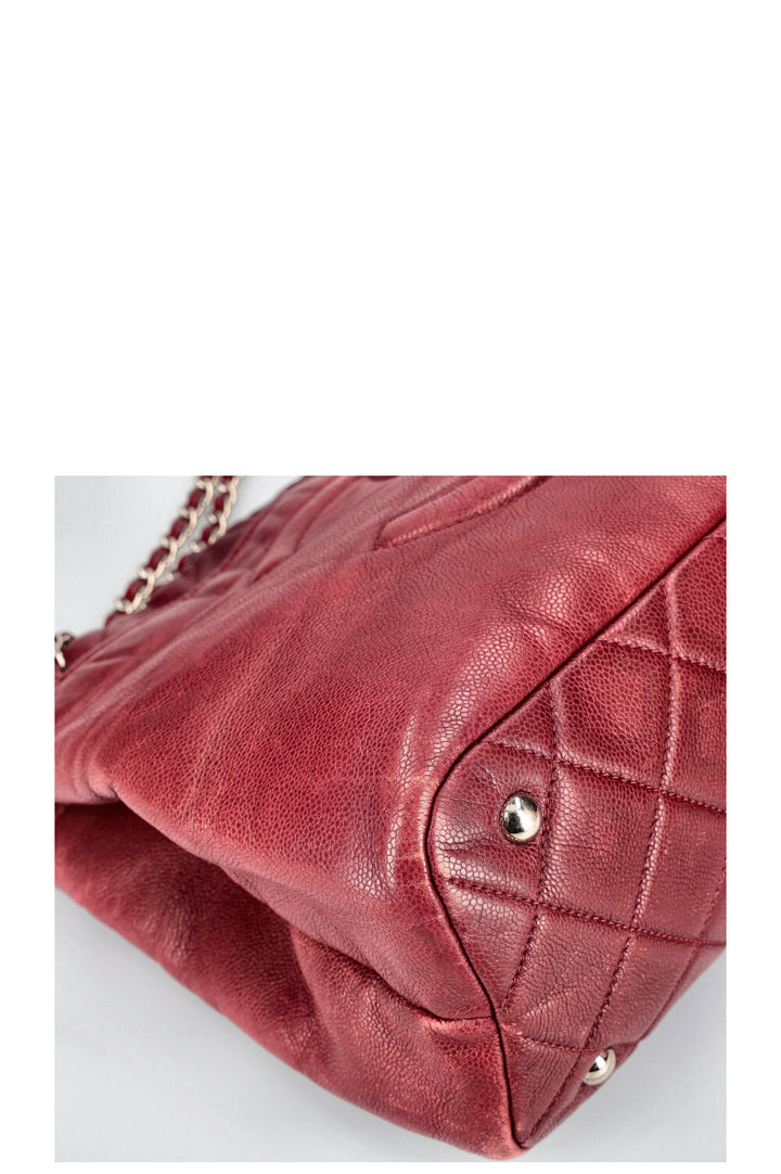 CHANEL Timeless CC Cabas Souple Bordeaux