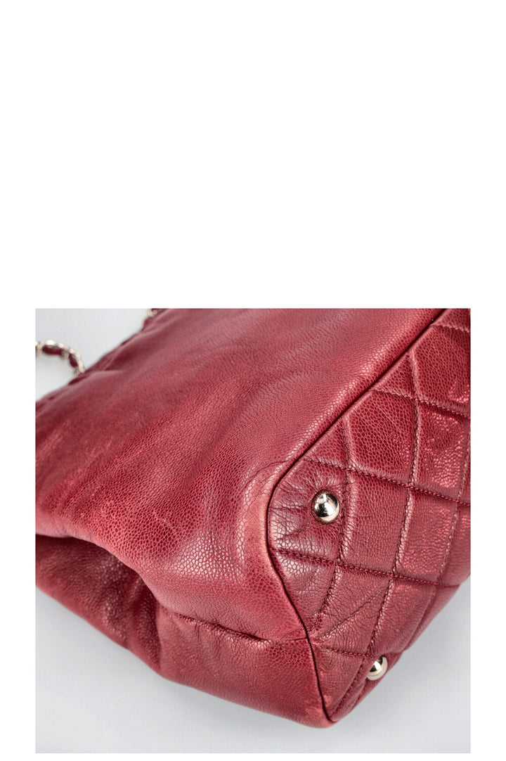 CHANEL Timeless CC Cabas Souple Bordeaux