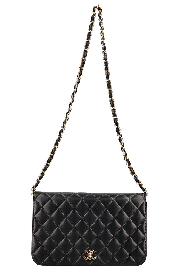 CHANEL Full Flap Bag Black