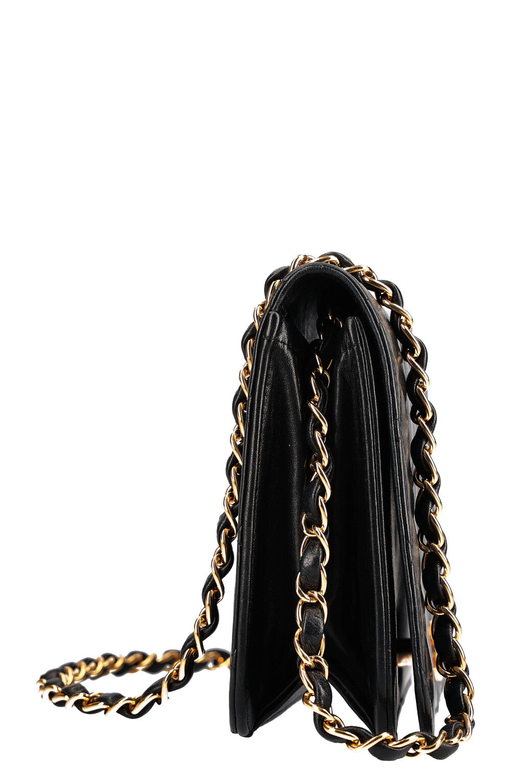 CHANEL Full Flap Bag Black