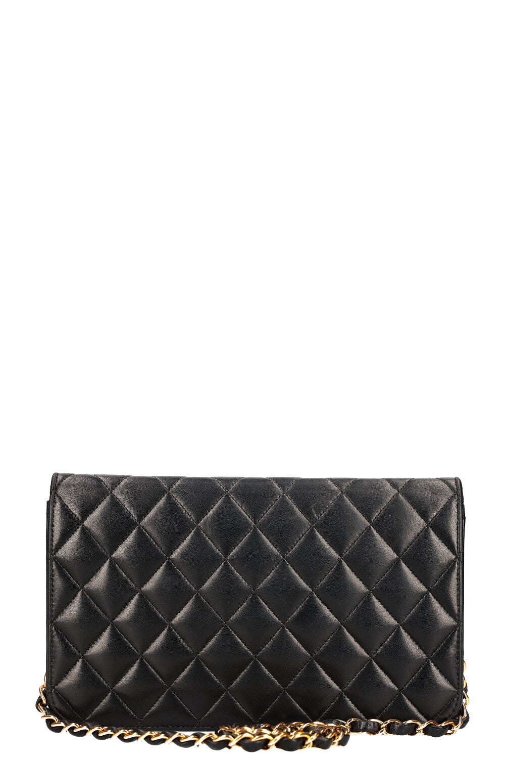CHANEL Full Flap Bag Black
