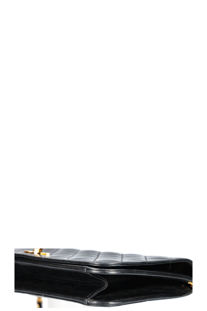 CHANEL Full Flap Bag Black